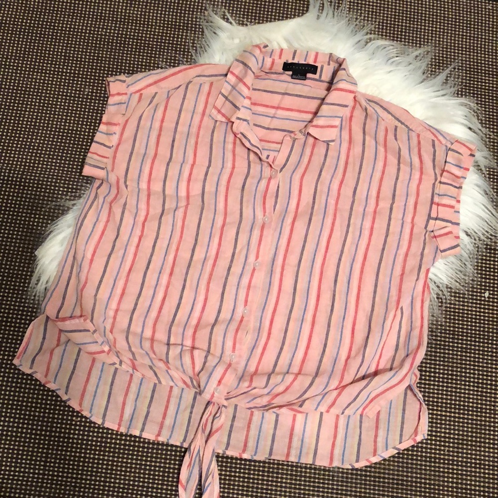 Sanctuary button down blouse